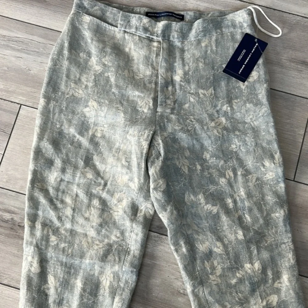 Ralph Lauren size 2 100% linen pants vintage